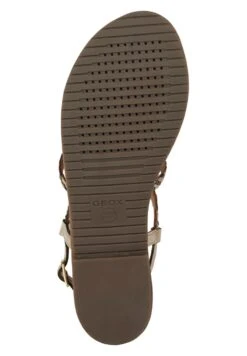 Geox D Sozy S - Sandalias De Dedo - Light Gold Black -Tienda De Moda Femenina c16e4d8db7a34ca9bb34bb6218e193ef