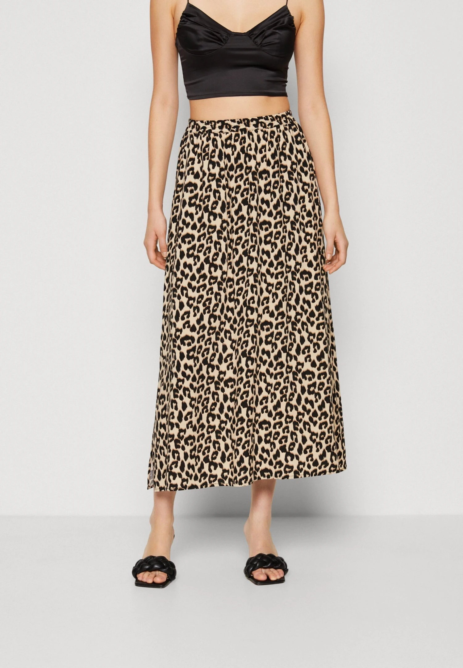 Vero Moda Vmsimply Easy Skirt - Falda Acampanada - Irish Cream/Dina 3 Vero Moda Vmsimply Easy Skirt - Falda Acampanada - Irish Cream/Dina