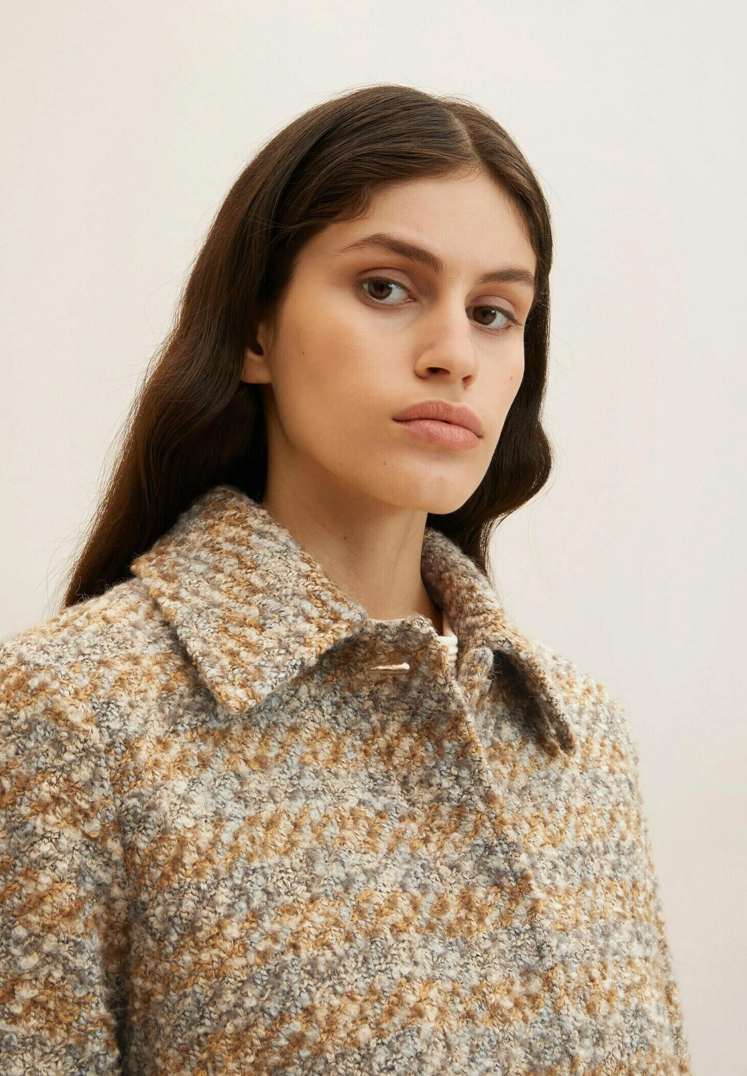 Tom Tailor Chaqueta Fina - Structured Boucle Check Design 6 Tom Tailor Chaqueta Fina - Structured Boucle Check Design - Imagen 4