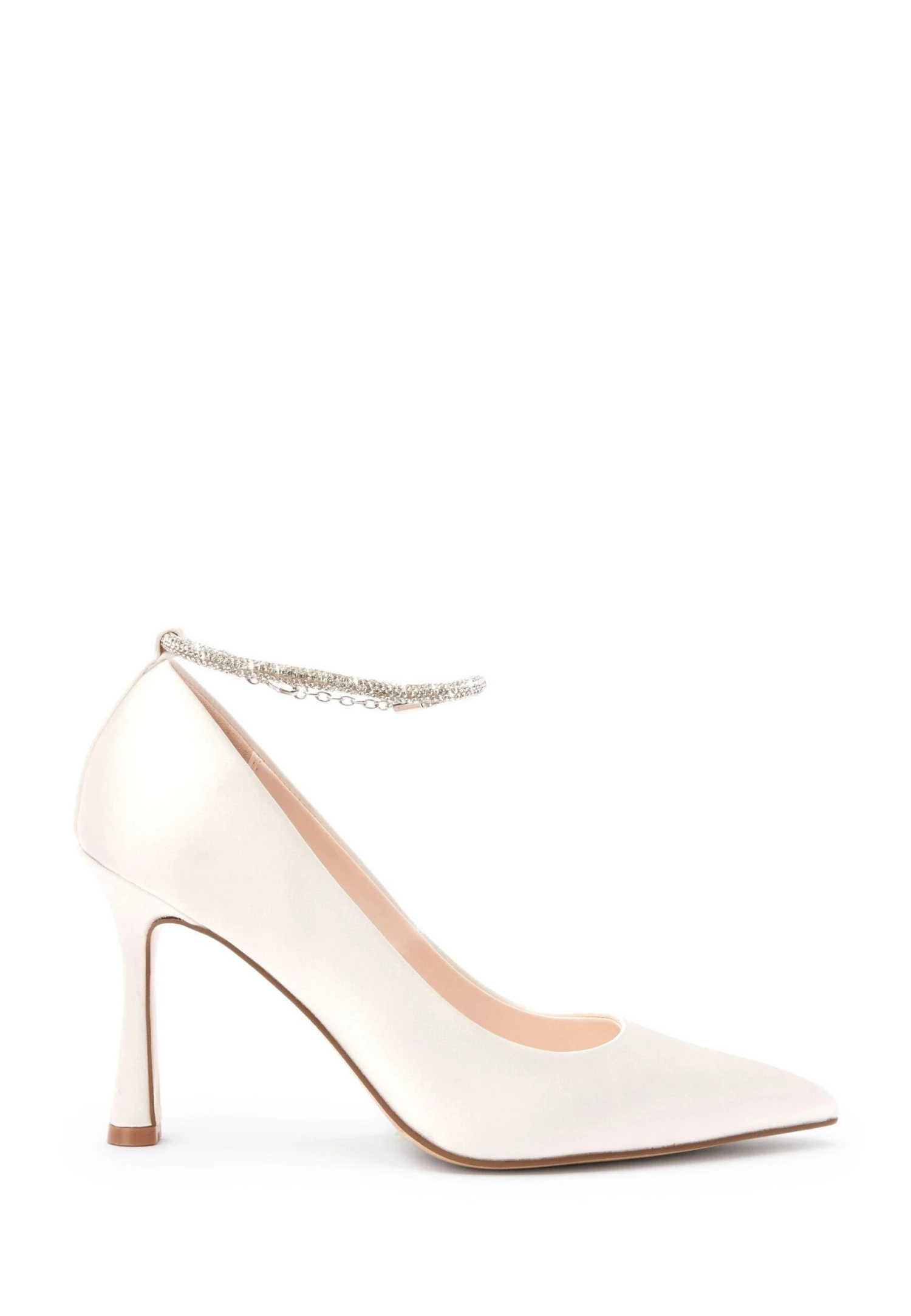 Next Forever Comfort Wedding Jewel Point Toe Court - Tacones - Ivory White 5 Next Forever Comfort Wedding Jewel Point Toe Court - Tacones - Ivory White - Imagen 3