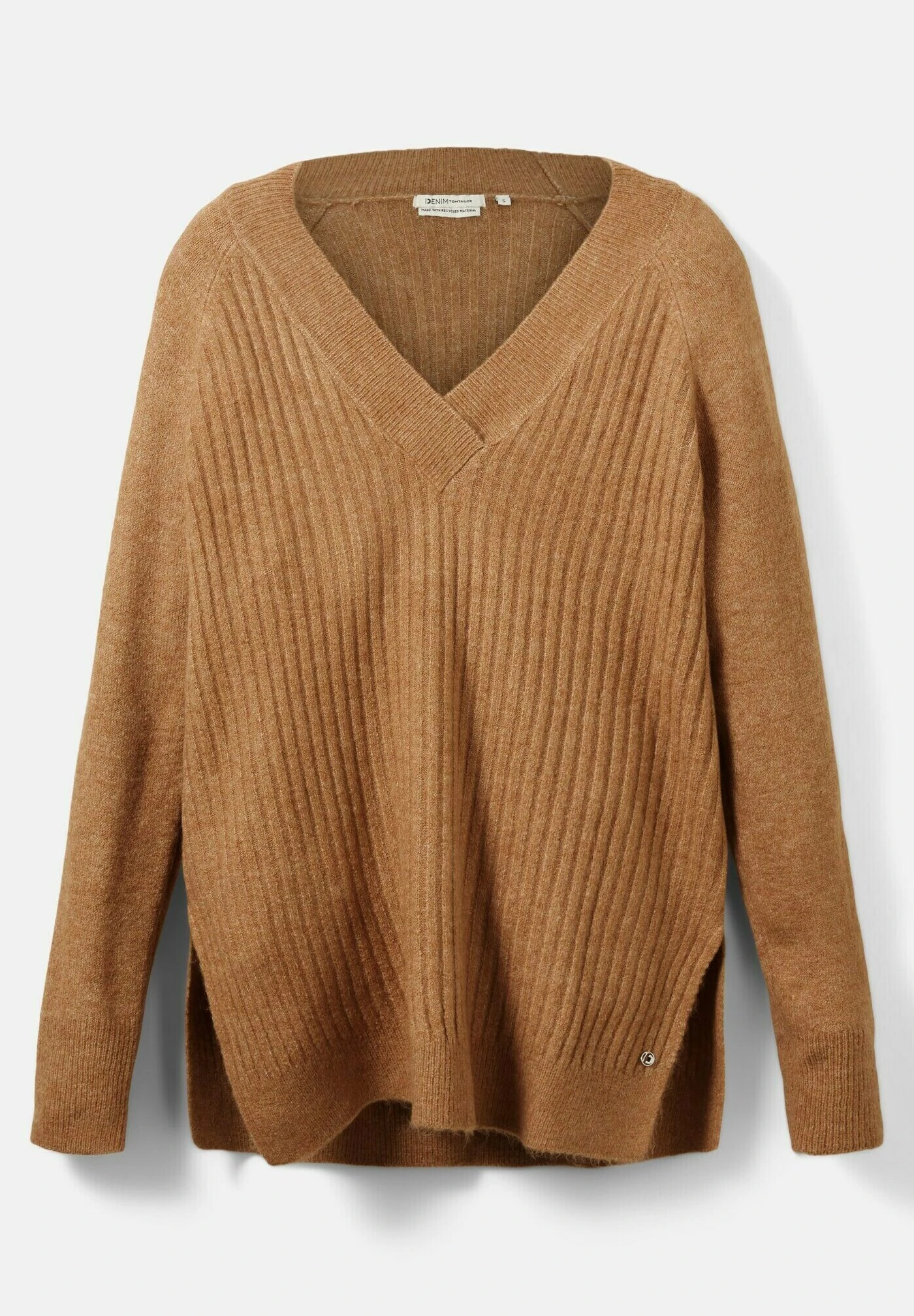 TOM TAILOR Denim Langer- Jersey De Punto - Hay Beige Melange 9 TOM TAILOR Denim Langer- Jersey De Punto - Hay Beige Melange - Imagen 7