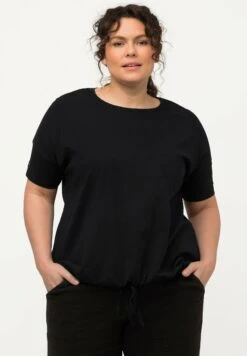 Ulla Popken Camiseta Estampada - Noir