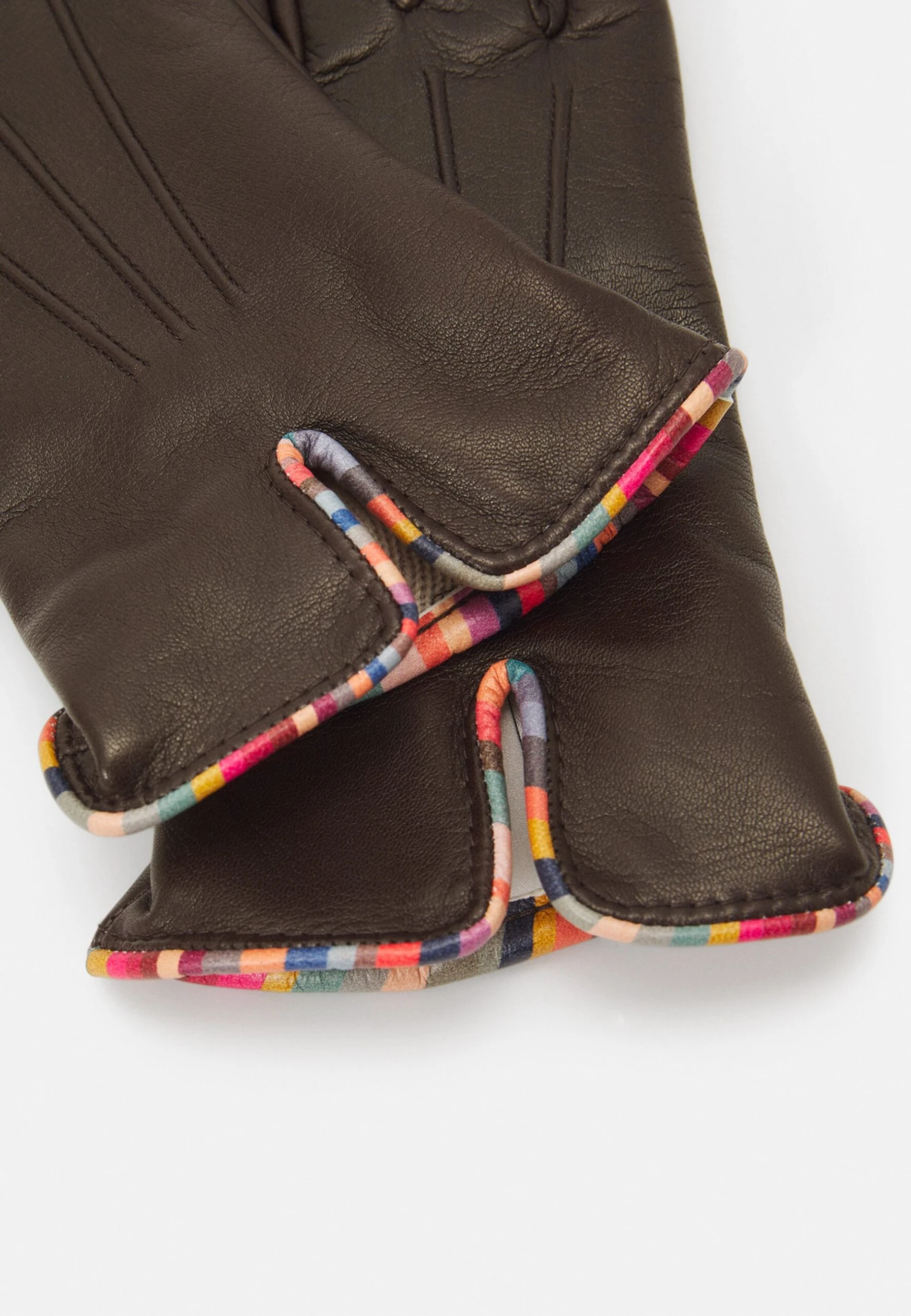 PAUL SMITH Women Glove Swirl Pipe - Guantes - Brown 5 PAUL SMITH Women Glove Swirl Pipe - Guantes - Brown - Imagen 3