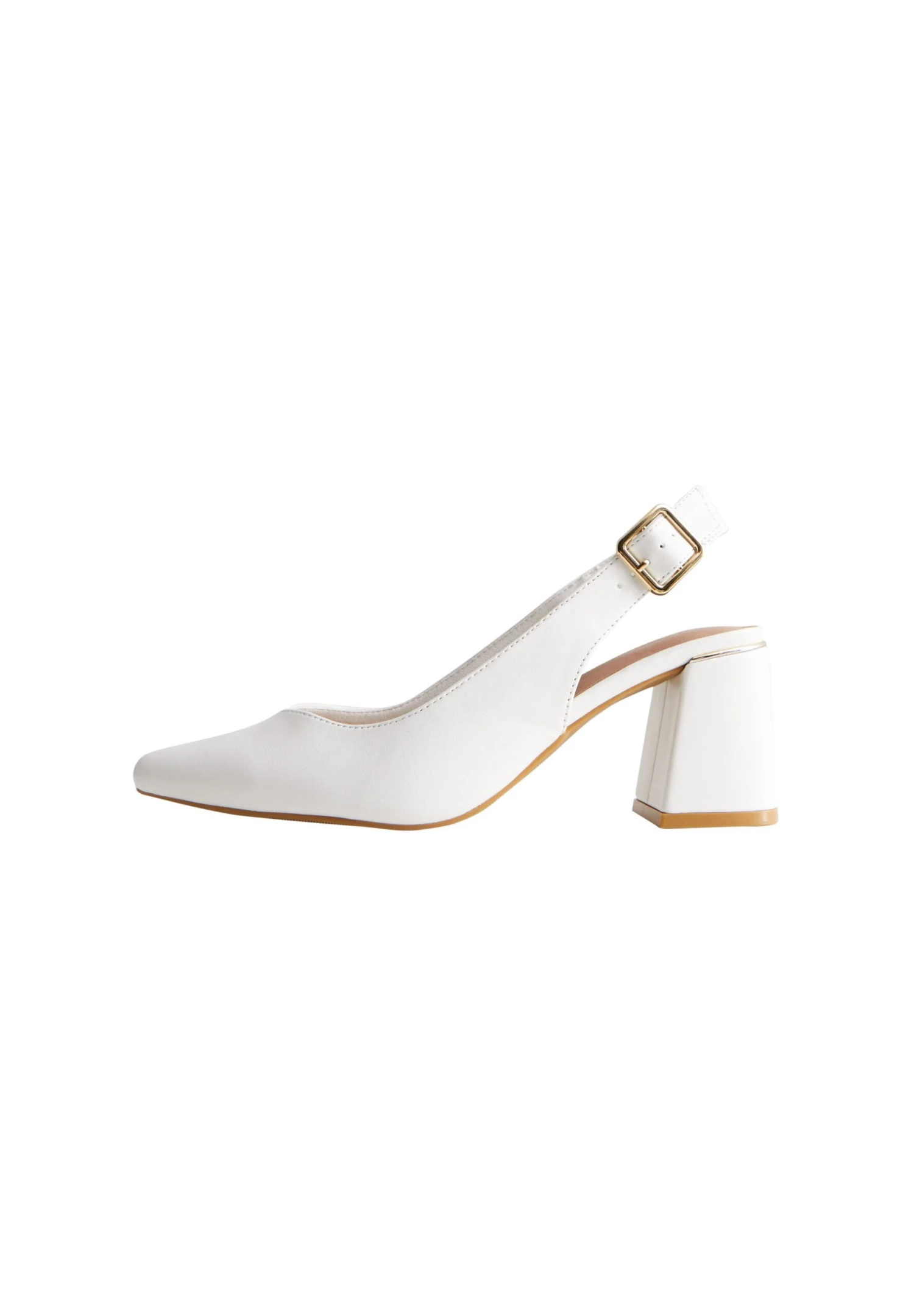 New Look Look Court- Tacones - White 4 New Look Look Court- Tacones - White - Imagen 2