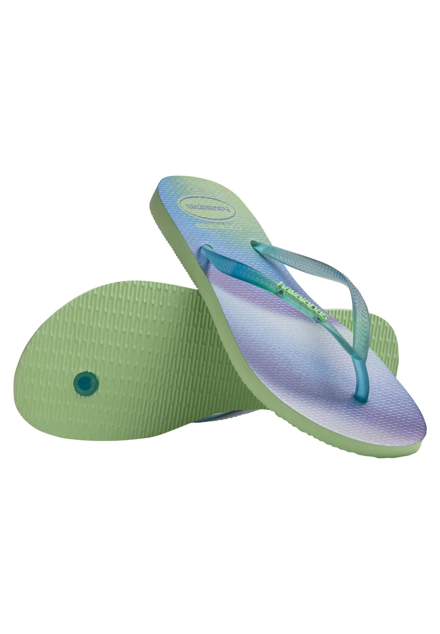Havaianas Slim Rainbow - Chanclas De Dedo - Citronella 6 Havaianas Slim Rainbow - Chanclas De Dedo - Citronella - Imagen 4