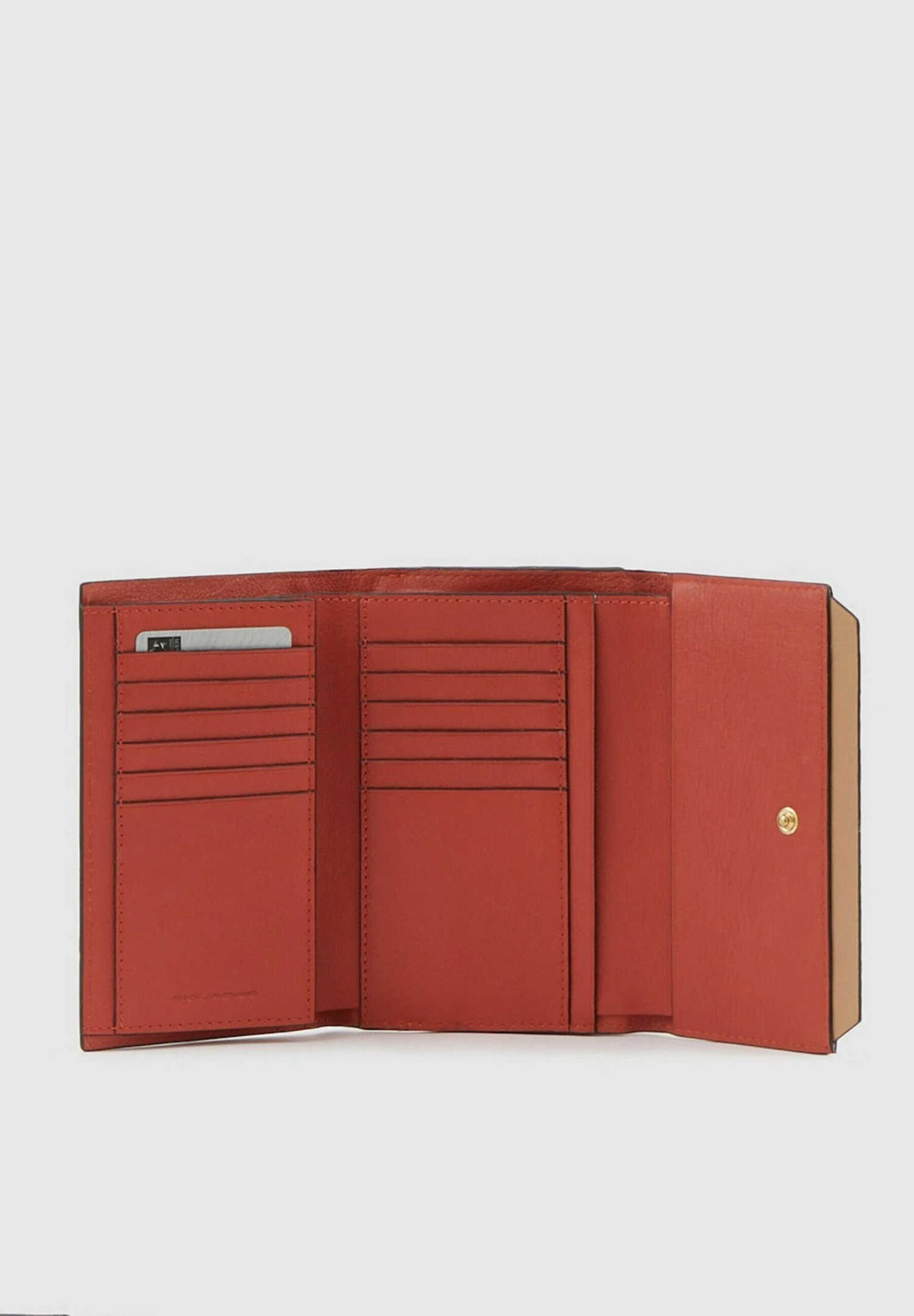Piquadro Dreifach Faltbare - Monedero - Cuoio 5 Piquadro Dreifach Faltbare - Monedero - Cuoio - Imagen 3