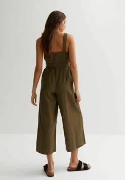New Look Button Front- Mono - Khaki