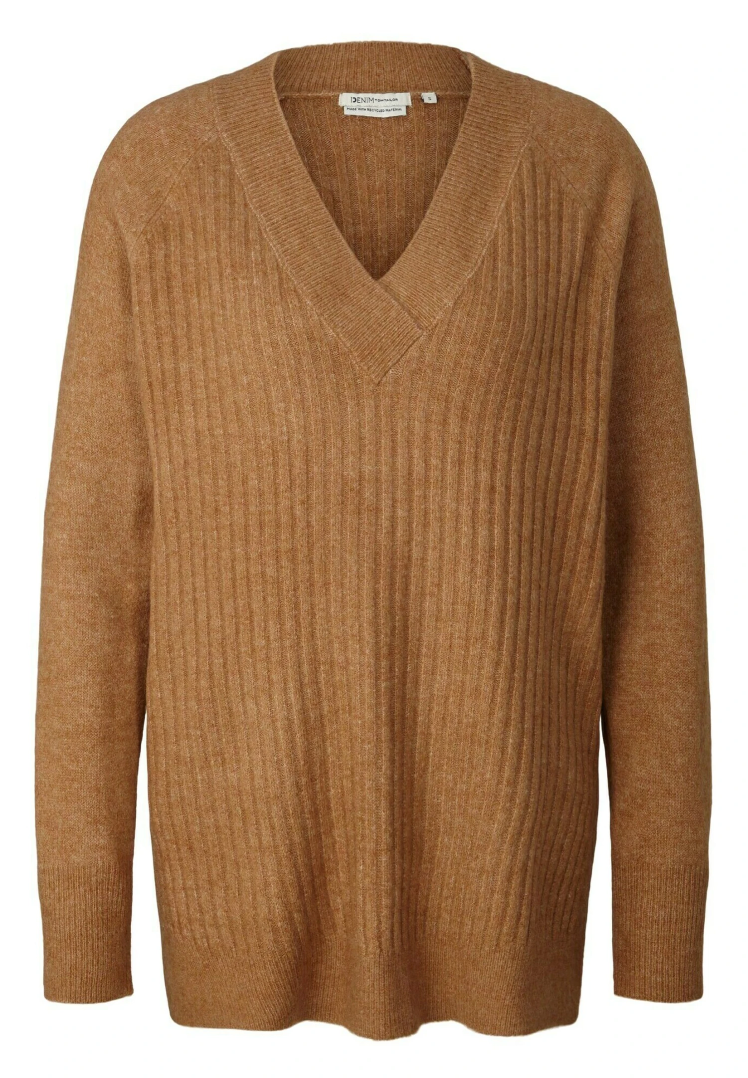 TOM TAILOR Denim Langer- Jersey De Punto - Hay Beige Melange 7 TOM TAILOR Denim Langer- Jersey De Punto - Hay Beige Melange - Imagen 5