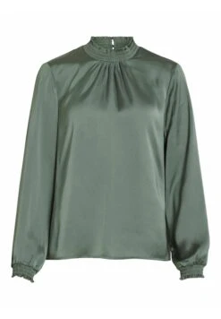 Vila Langarm Gesmoktes - Blusa - Laurel Wreath