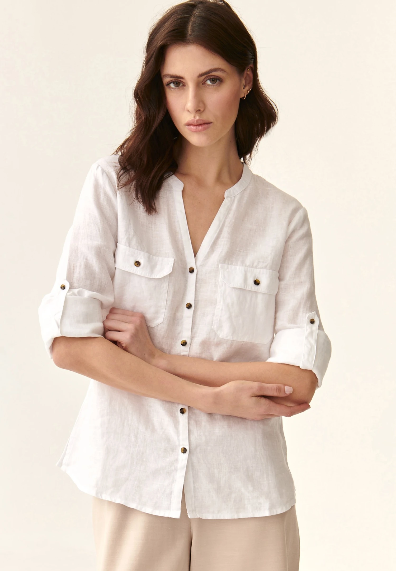 Justyna - Blusa - White 3 Justyna - Blusa - White