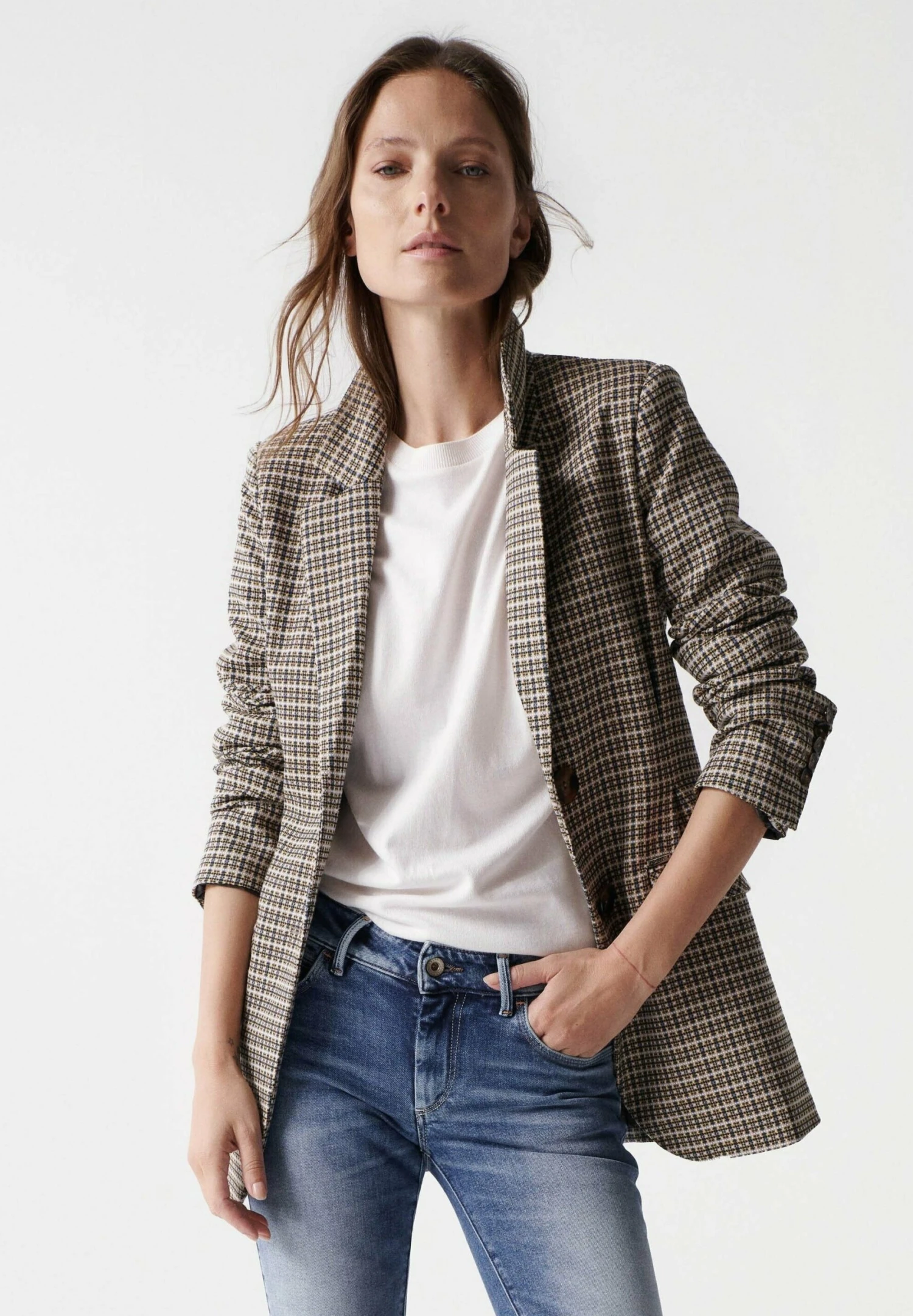 Salsa Lapa- Abrigo Corto - Beige 7 Salsa Lapa- Abrigo Corto - Beige - Imagen 5