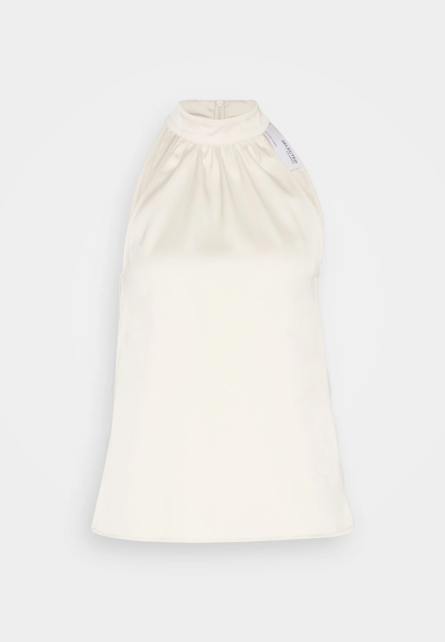 Selected Femme Slfrachelle Halter Neck - Top - Birch 7 Selected Femme Slfrachelle Halter Neck - Top - Birch - Imagen 5