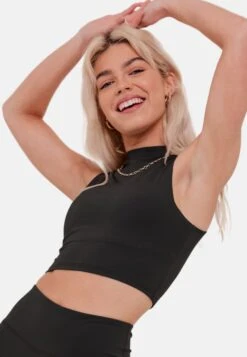 Como - Sujetadores Deportivos Con Sujeción Media - Black 9 Como - Sujetadores Deportivos Con Sujeción Media - Black -Tienda De Moda Femenina d2cf79d1be0d47ad821bb1f6c0d5f2b5