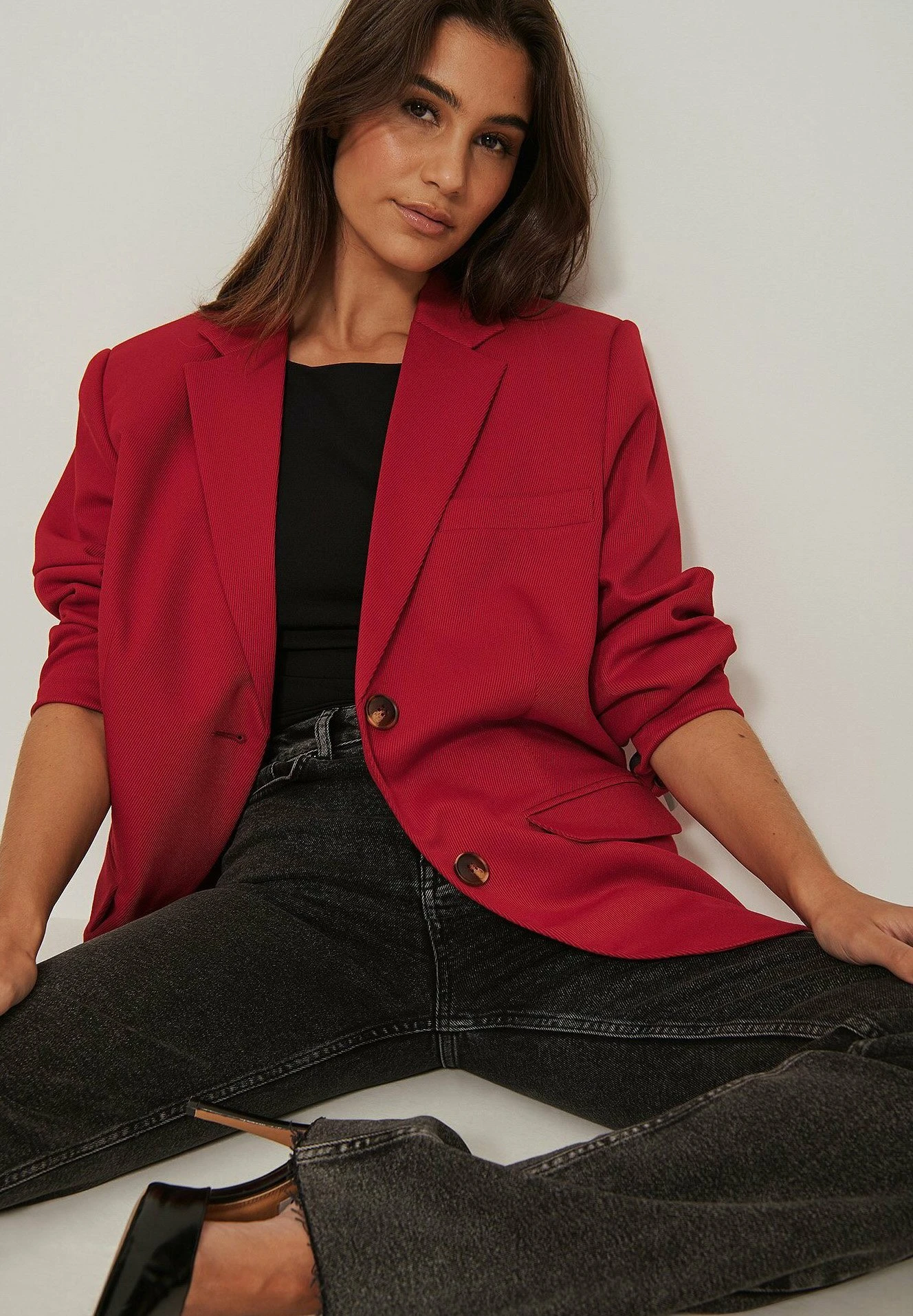 NA-KD Vaqueros Bootcut - Grey 6 NA-KD Vaqueros Bootcut - Grey - Imagen 4