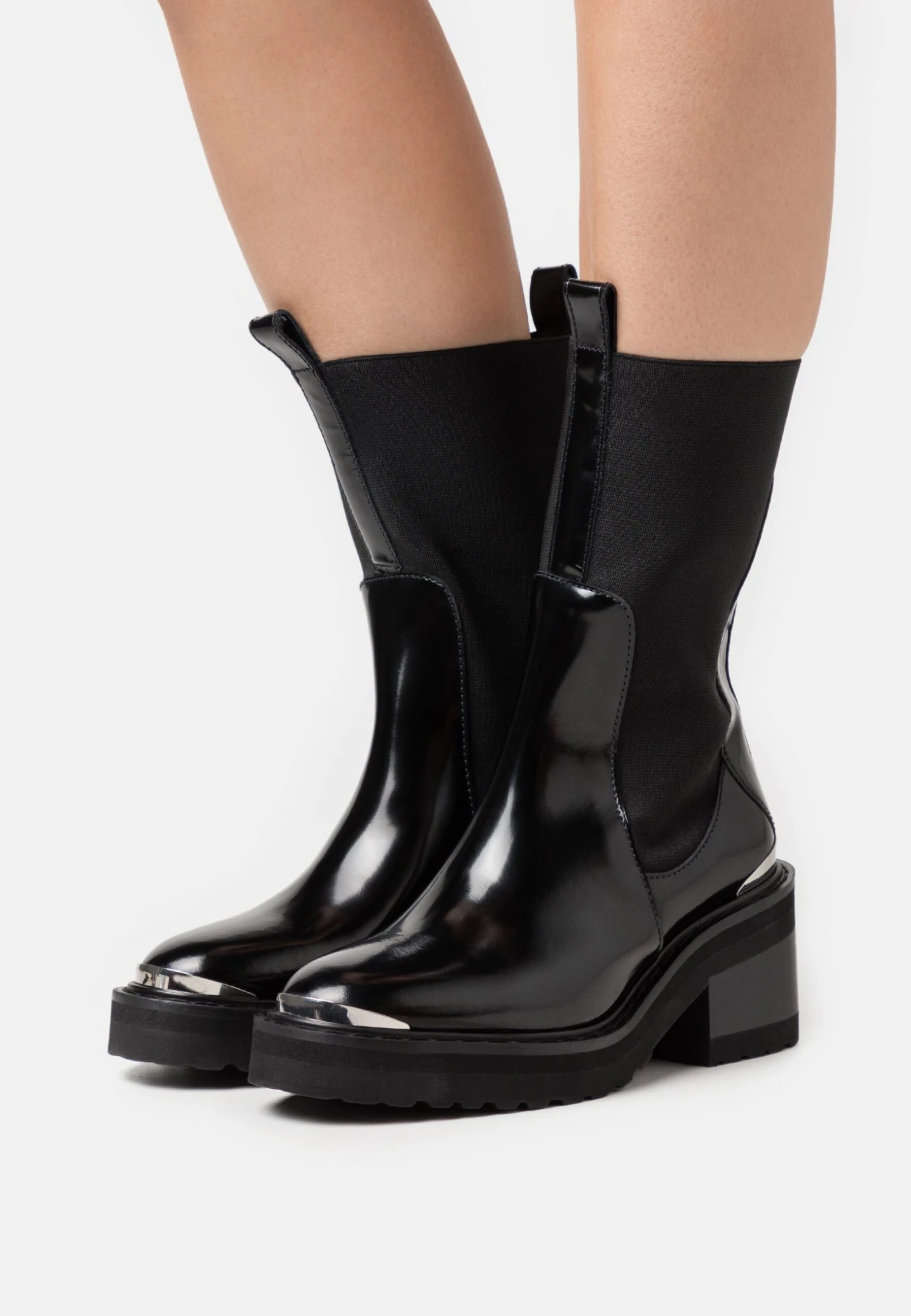 IRO Batna - Botas Con Plataforma - Black 3 IRO Batna - Botas Con Plataforma - Black