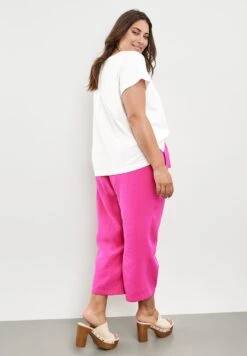 Verkürzt Fein Schimmernde Culotte Lotta - Pantalones - Magenta -Tienda De Moda Femenina d3b9701a1c6a409eb36fcf2fbe0b5336
