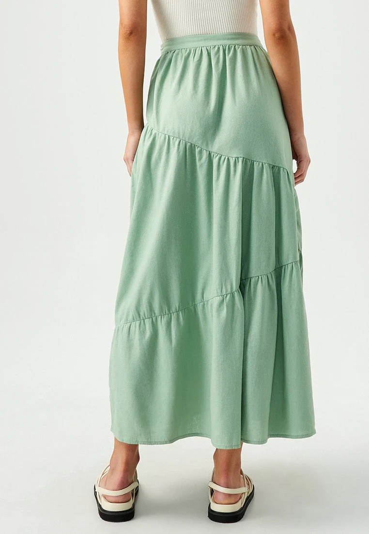 Evans- Falda Larga - Sage Green 5 Evans- Falda Larga - Sage Green - Imagen 3