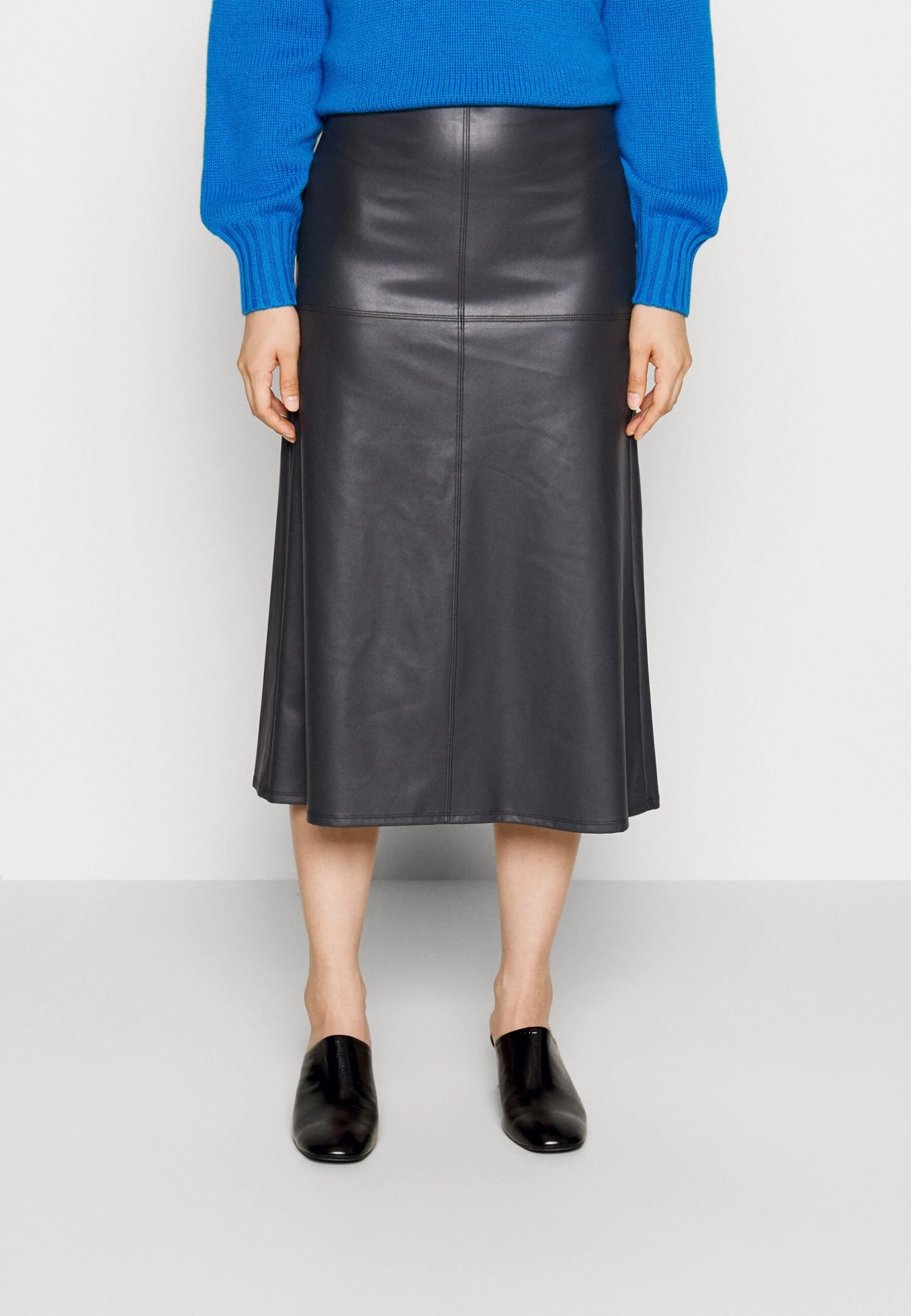 Max Mara Leisure Renata - Falda Acampanada - Grigio Medio 3 Max Mara Leisure Renata - Falda Acampanada - Grigio Medio