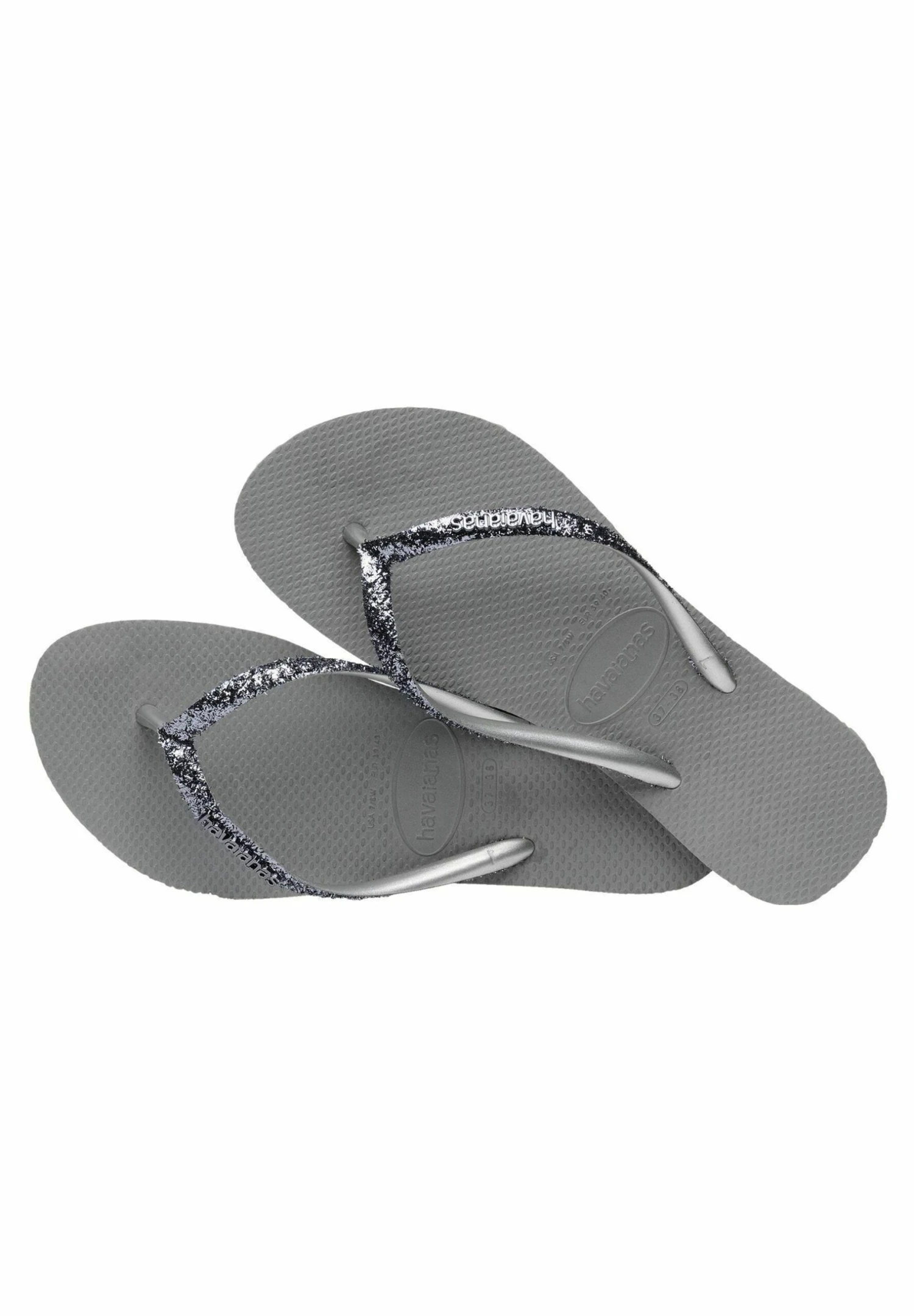 Havaianas Flip Flop Slim Glitter Ii - Chanclas De Dedo - Grey 6 Havaianas Flip Flop Slim Glitter Ii - Chanclas De Dedo - Grey - Imagen 4