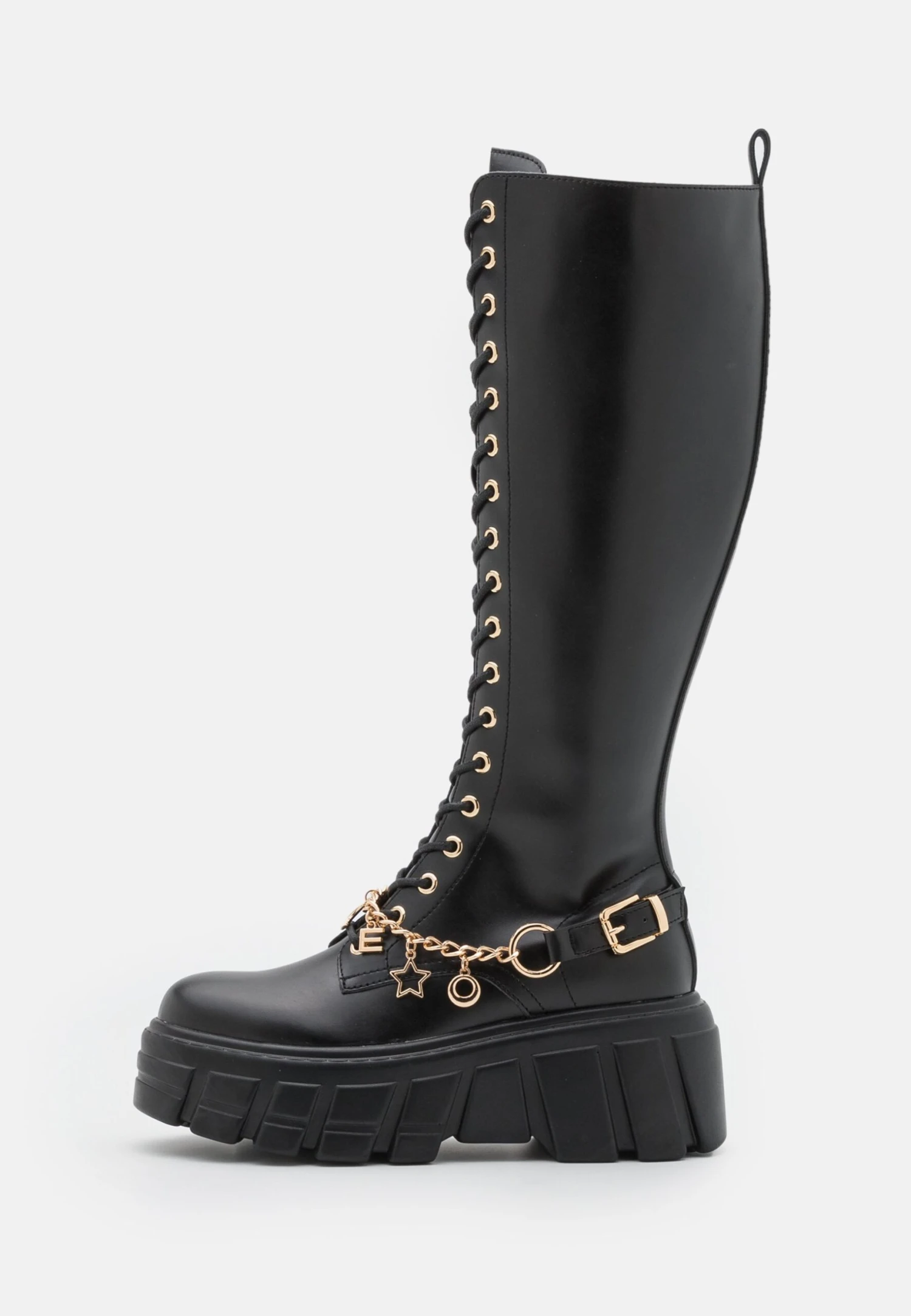 Even&Odd Botas Con Cordones - Black 4 Even&Odd Botas Con Cordones - Black - Imagen 2