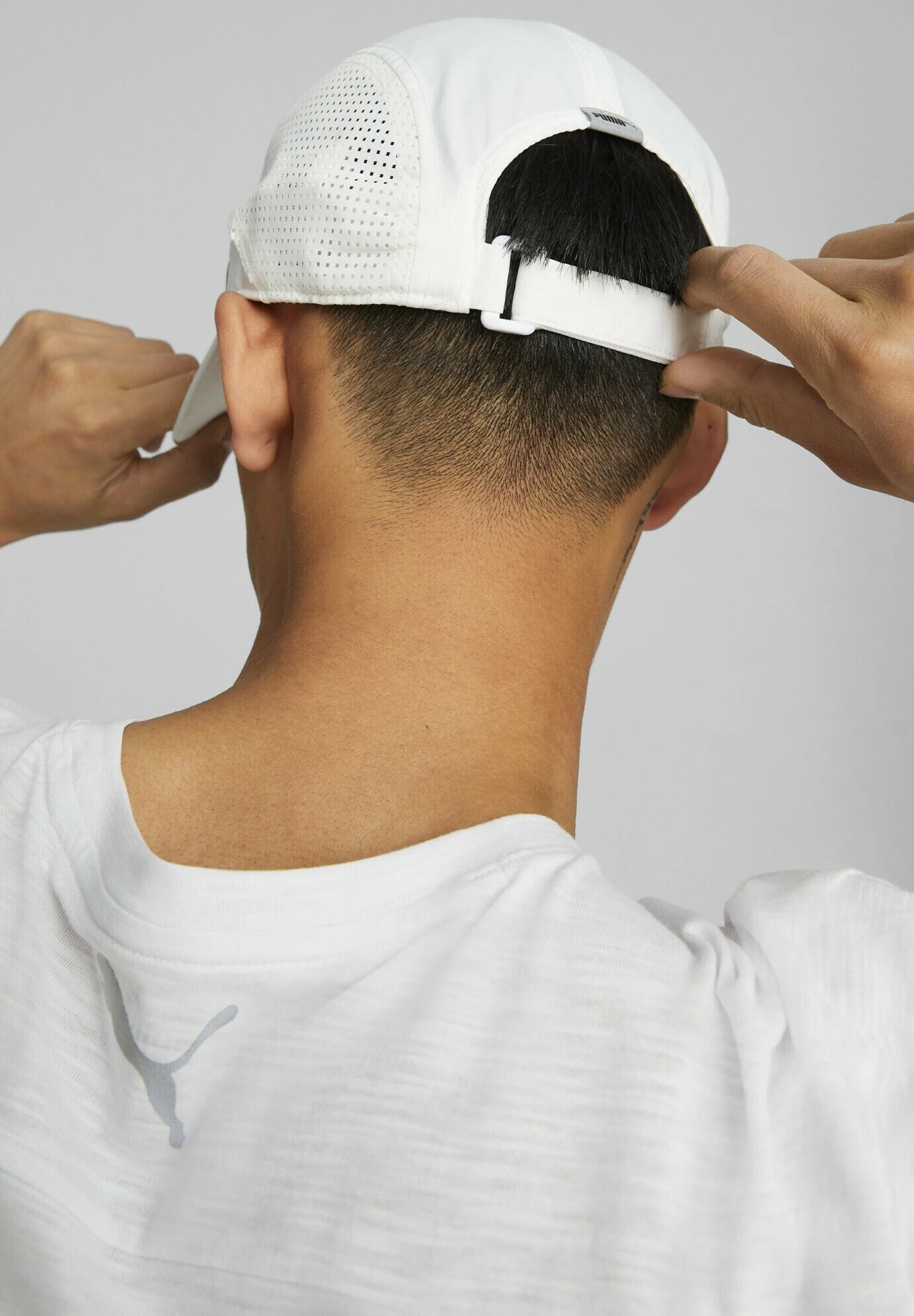 Puma Leichte Runner - Gorra - White 4 Puma Leichte Runner - Gorra - White - Imagen 2