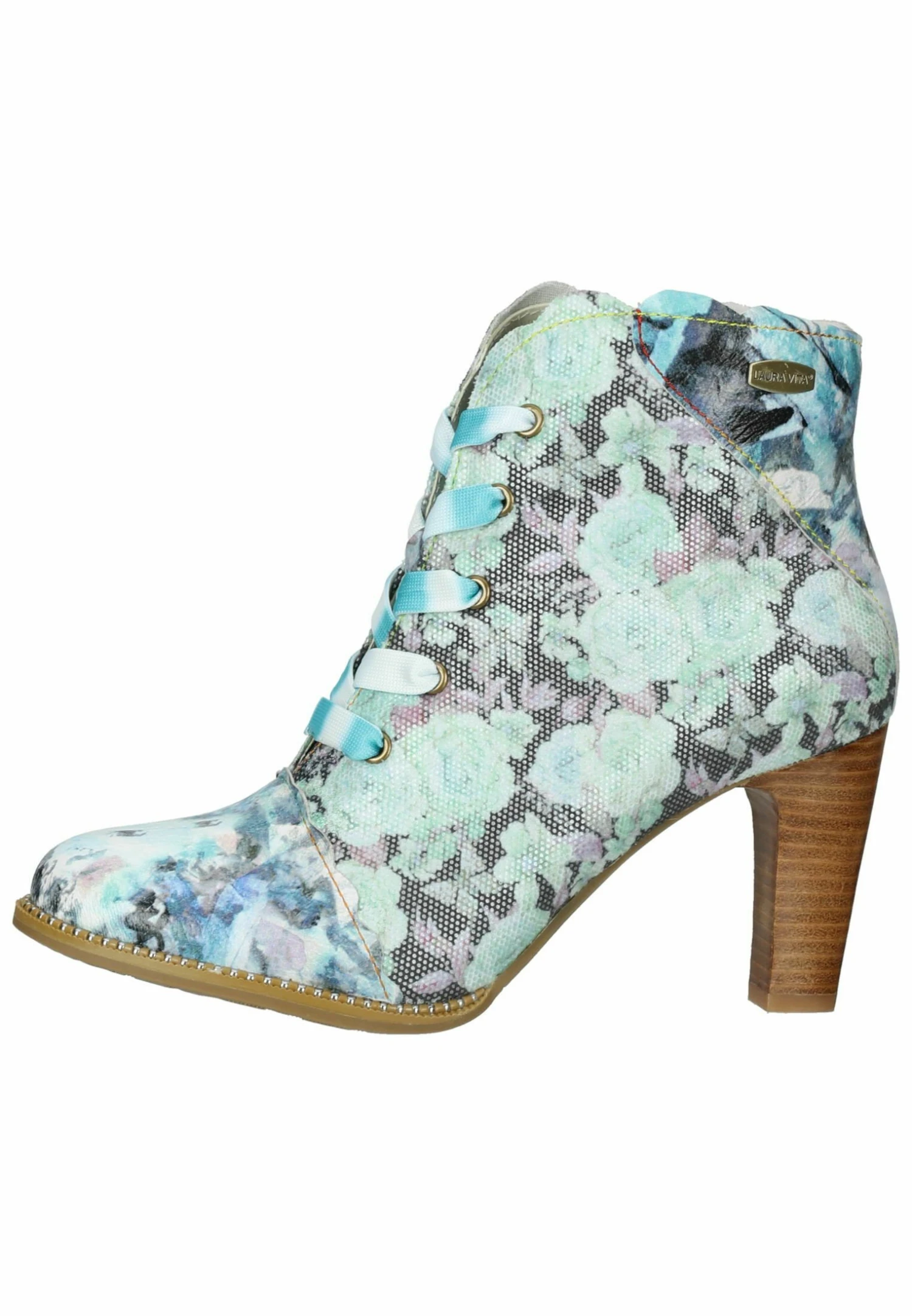 Laura Vita Alcbaneo- Botines De Tacón - Turquoise 3 Laura Vita Alcbaneo- Botines De Tacón - Turquoise