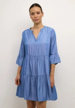 Cream Crsiran Kim Fit - Vestido Informal - Medium Blue Denim Look