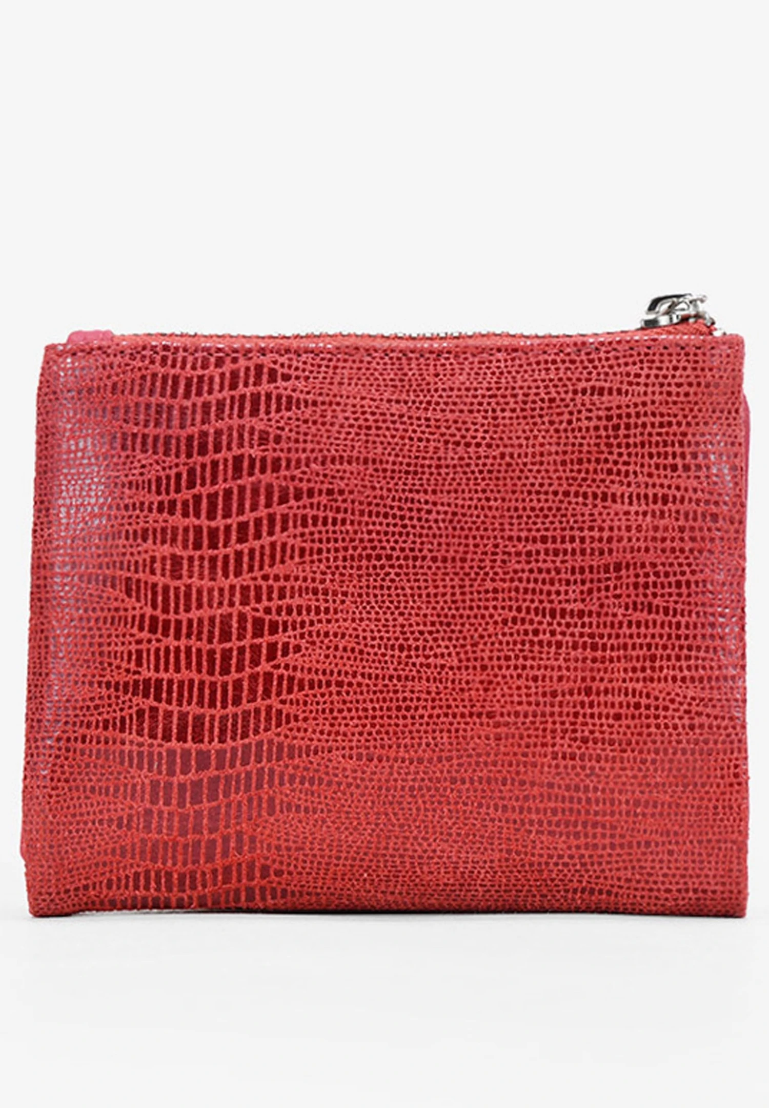 Pequeño De Animal Print Con Cremallera Y B - Monedero - Rojo 4 Pequeño De Animal Print Con Cremallera Y B - Monedero - Rojo - Imagen 2