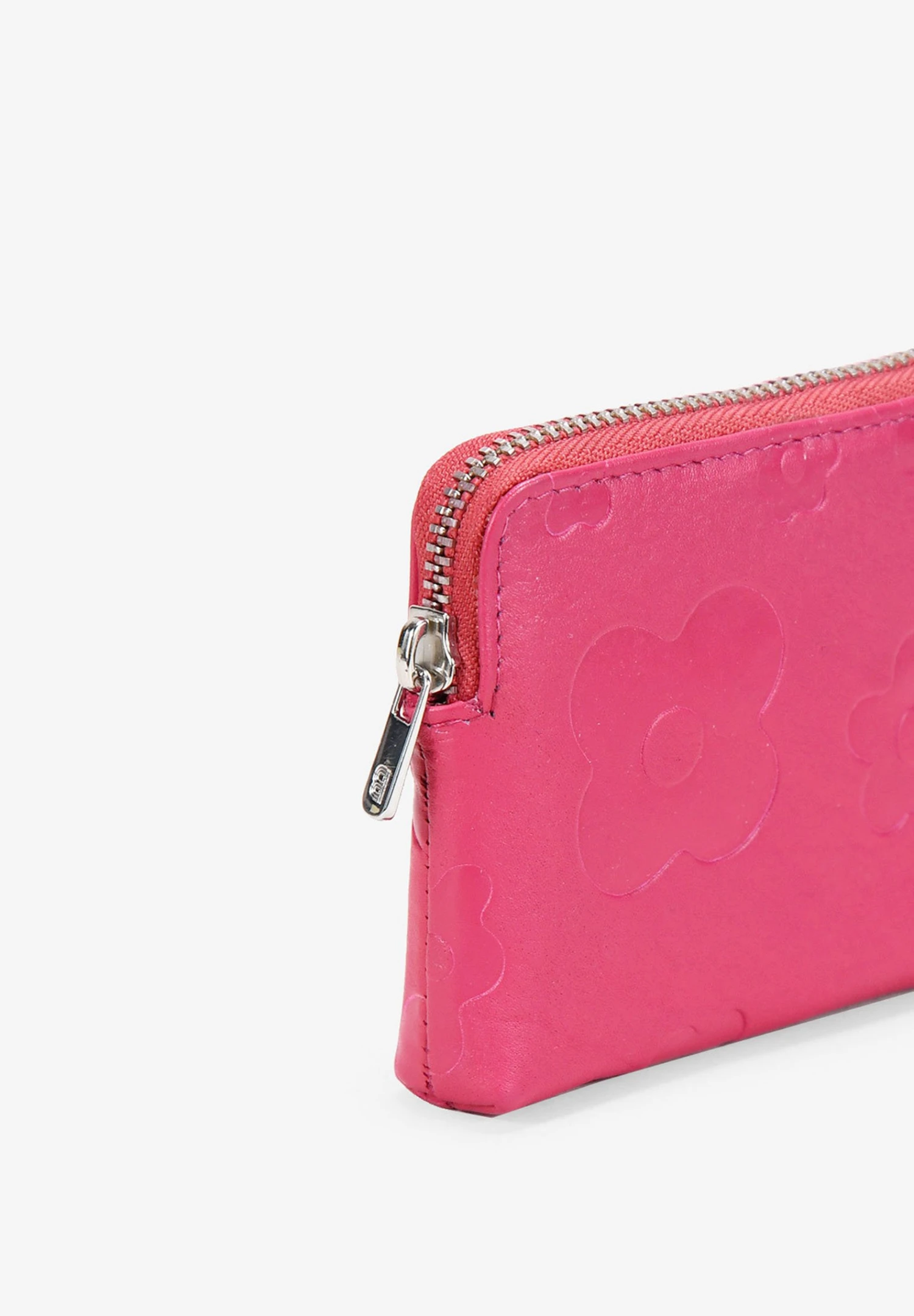 Monedero Pequeño En Con Flores Y Cremallera - Monedero - Rosa 6 Monedero Pequeño En Con Flores Y Cremallera - Monedero - Rosa - Imagen 4