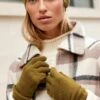 Next Cashmere Gloves - Guantes - Green