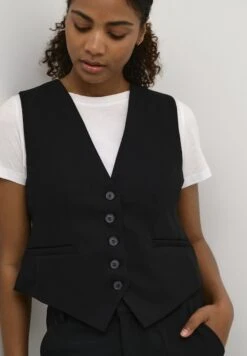 Kaffe Sakura- Chaleco - Black Deep -Tienda De Moda Femenina e12738fd451441c6aab7dc4106118a12