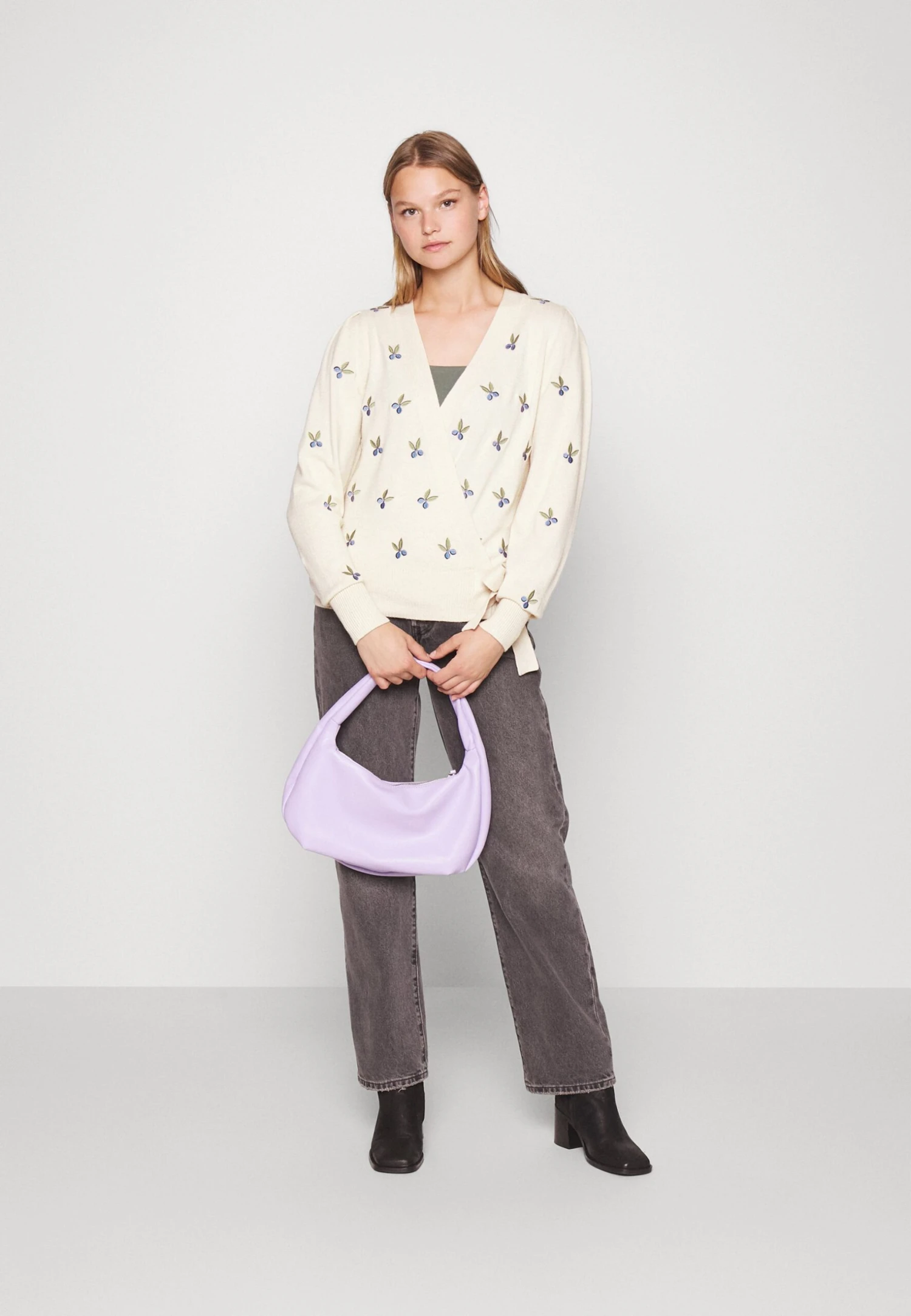 Objlaney - Jersey De Punto - Sandshell Melange 4 Objlaney - Jersey De Punto - Sandshell Melange - Imagen 2