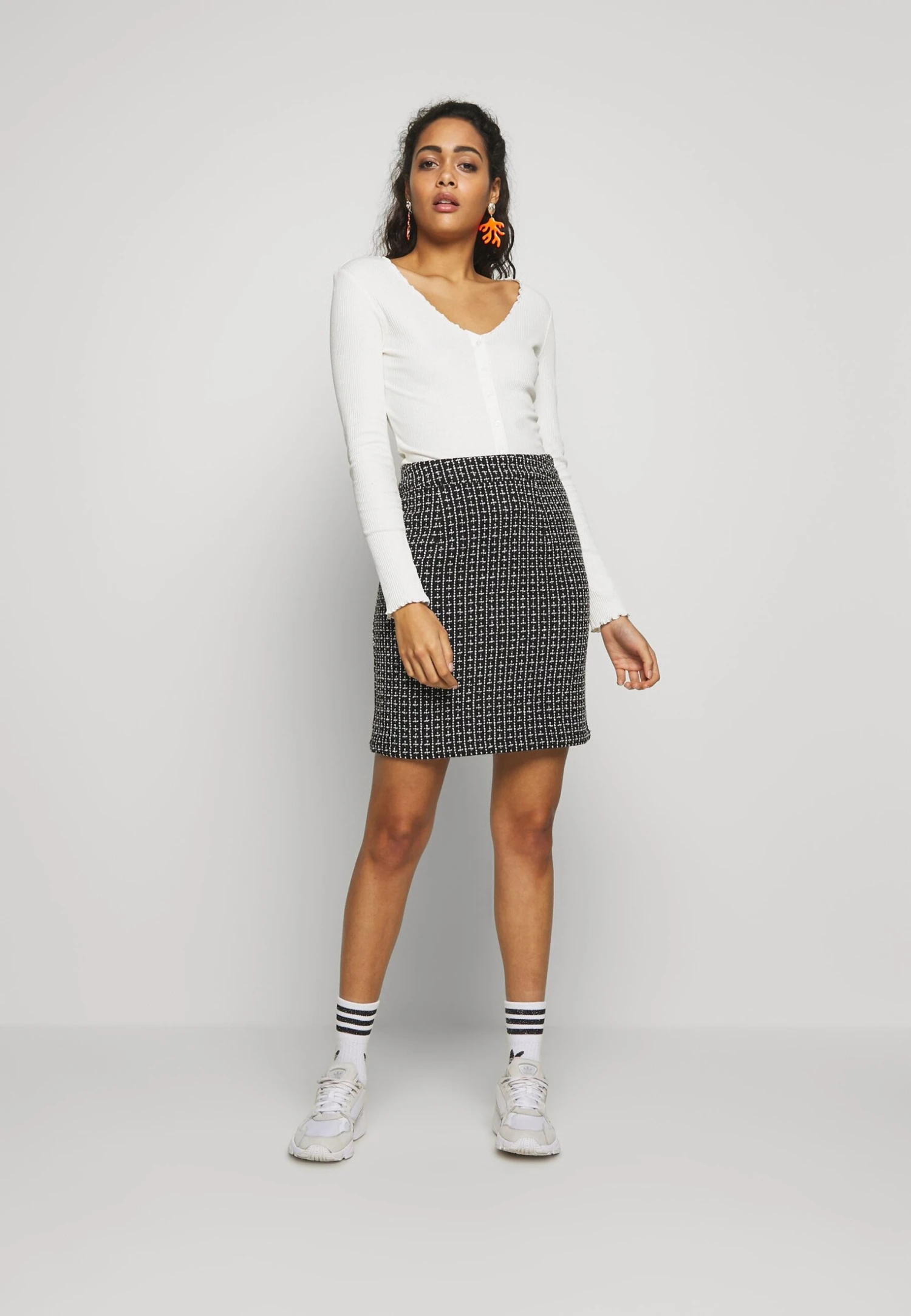 Pieces Pcnukisa- Chaqueta De Punto - Cloud Dancer 4 Pieces Pcnukisa- Chaqueta De Punto - Cloud Dancer - Imagen 2