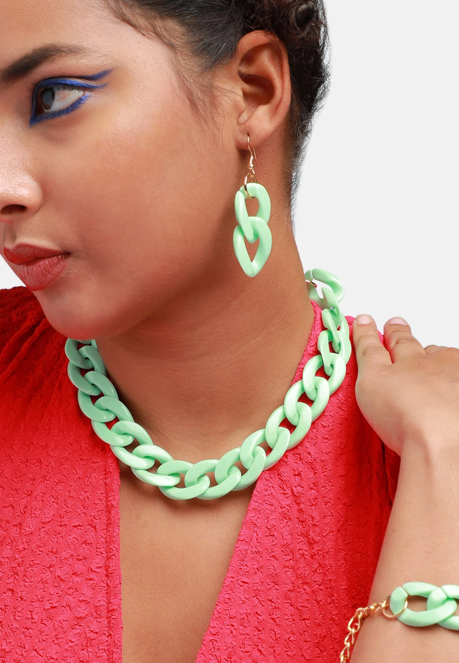 Set Edna - Pendientes - Green 3 Set Edna - Pendientes - Green