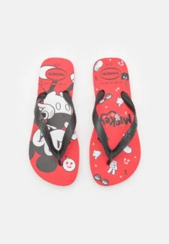 Havaianas Disney Adult Unisex - Chanclas De Dedo - Ruby Red/Black