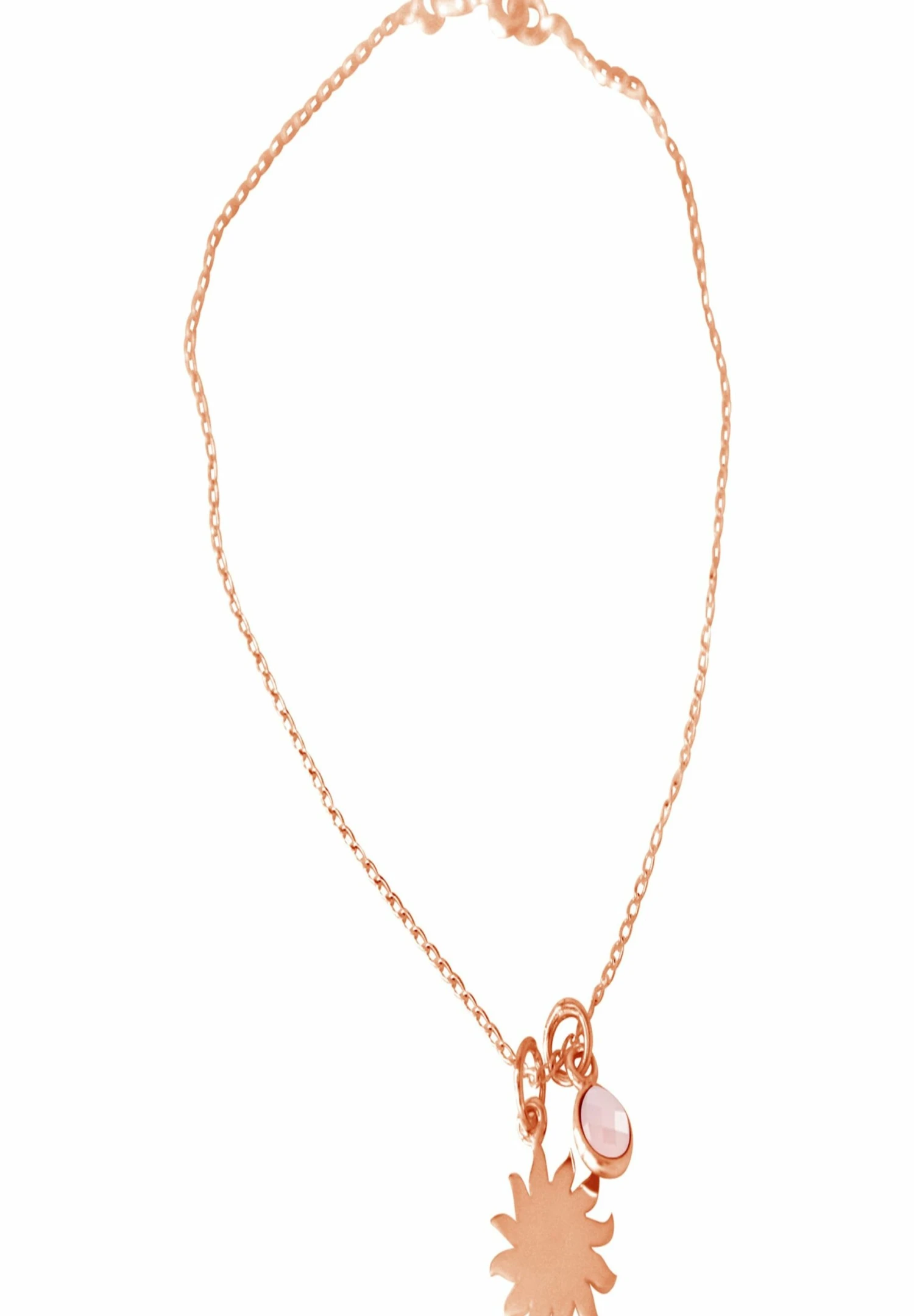 Gemshine Collar - Rose Gold Coloured 3 Gemshine Collar - Rose Gold Coloured