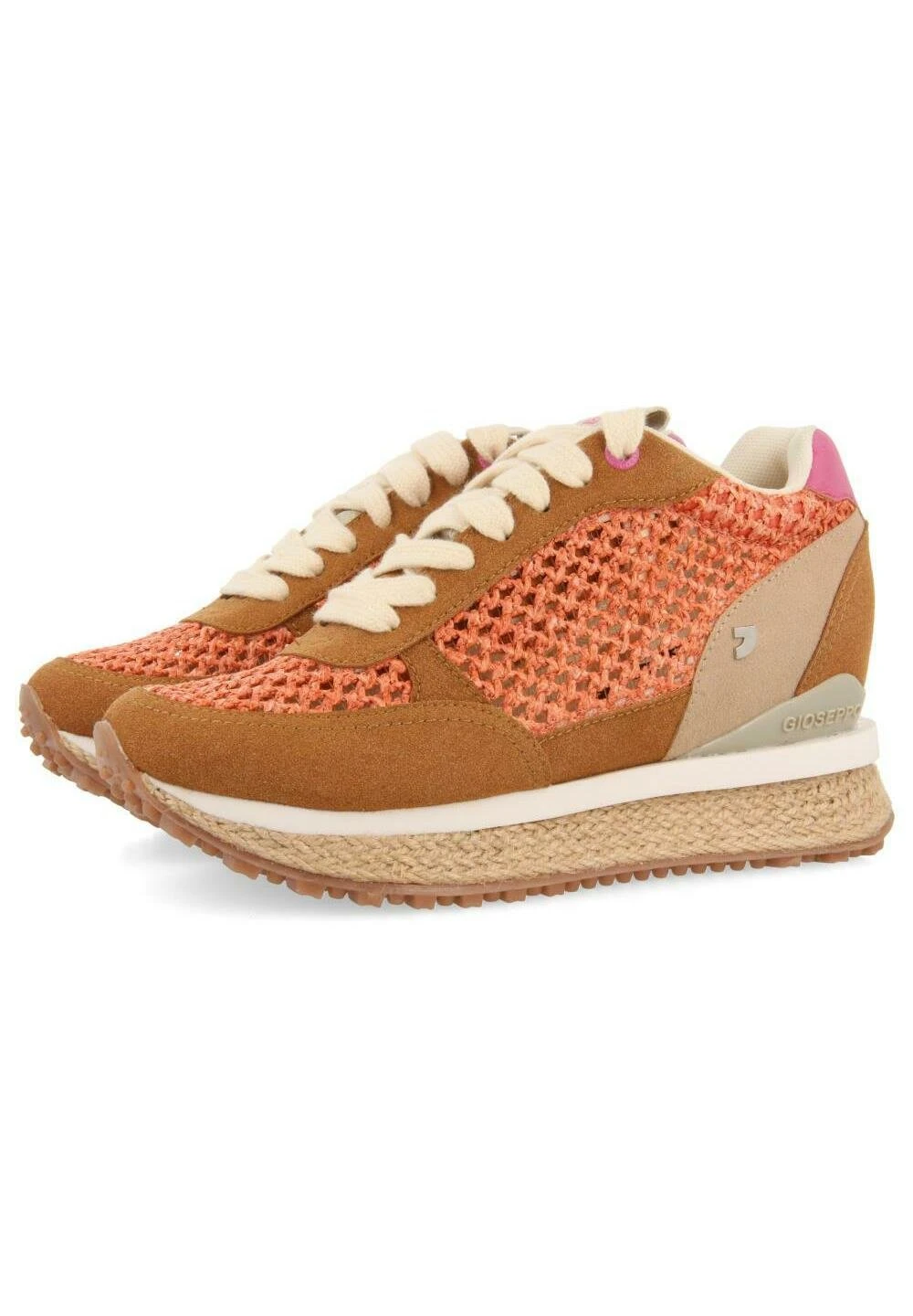 Gioseppo De Rejilla Con Cuña Int - Zapatillas - Coral 4 Gioseppo De Rejilla Con Cuña Int - Zapatillas - Coral - Imagen 2