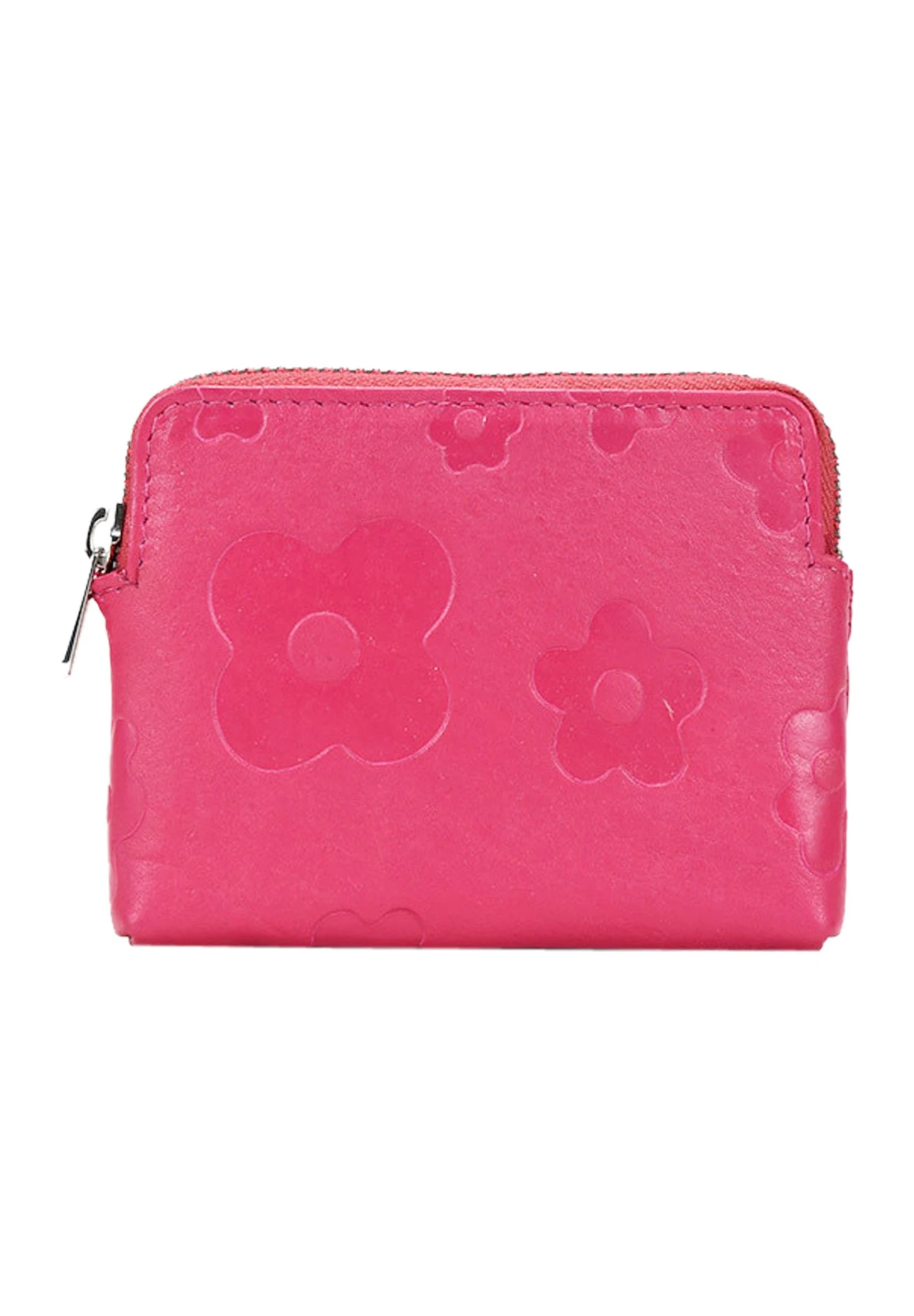 Monedero Pequeño En Con Flores Y Cremallera - Monedero - Rosa 3 Monedero Pequeño En Con Flores Y Cremallera - Monedero - Rosa