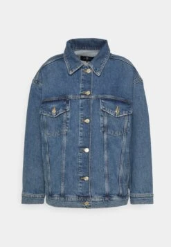 7 For All Mankind Easy Trucker Blaze - Chaqueta Vaquera - Mid Blue -Tienda De Moda Femenina ee50eac558ad431ab98bf777ac937eb8