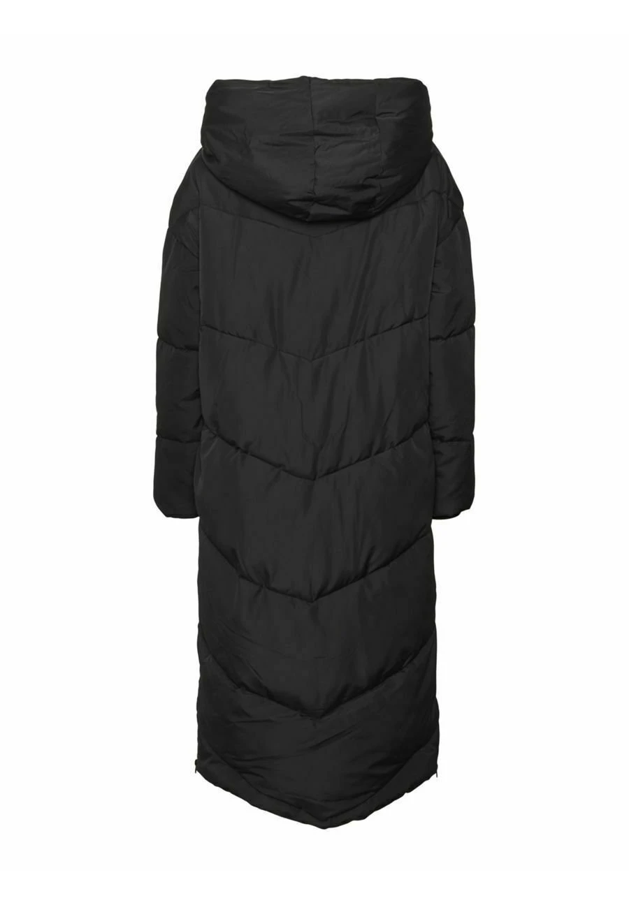 Noisy May Long Zip - Abrigo De Invierno - Black 9 Noisy May Long Zip - Abrigo De Invierno - Black - Imagen 7
