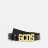 GCDS Logo Belt - Cinturón - Gold-Coloured