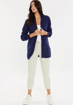 Threadbare Chaqueta De Punto - Navy -Tienda De Moda Femenina f02ce6f1a9964a519b3a93ead7b158cf