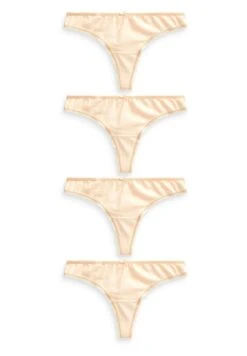 Next Rich 4 Pack - Tanga - Nude