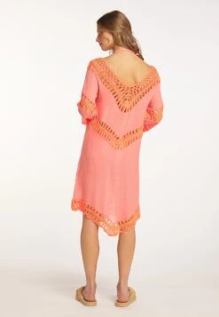 Izia Mahisha - Vestido Informal - Orange -Tienda De Moda Femenina f57c3a84cc6a42fc91002cc196d18e24