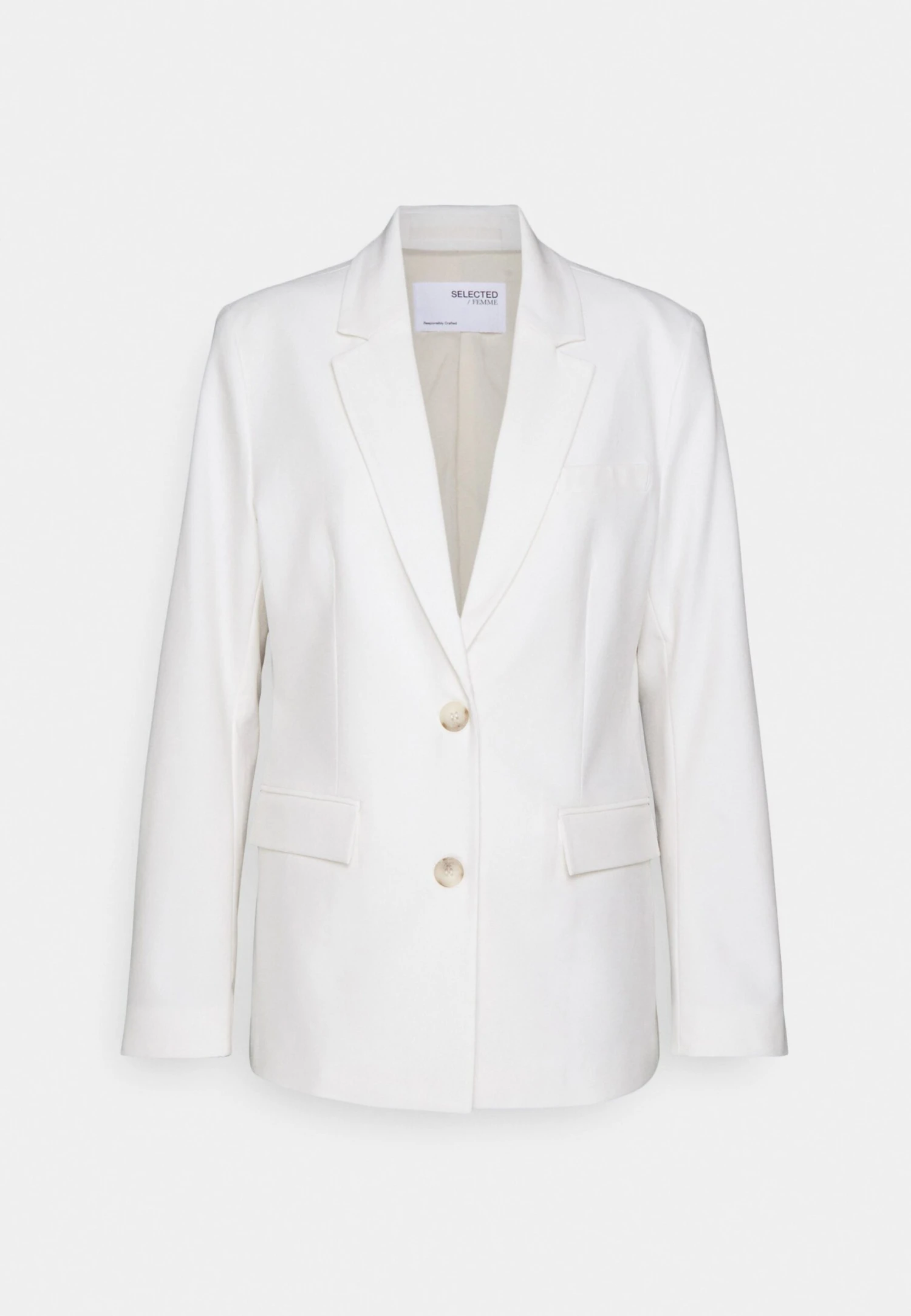 Selected Femme Slfeliana - Blazer - Snow White 8 Selected Femme Slfeliana - Blazer - Snow White - Imagen 6