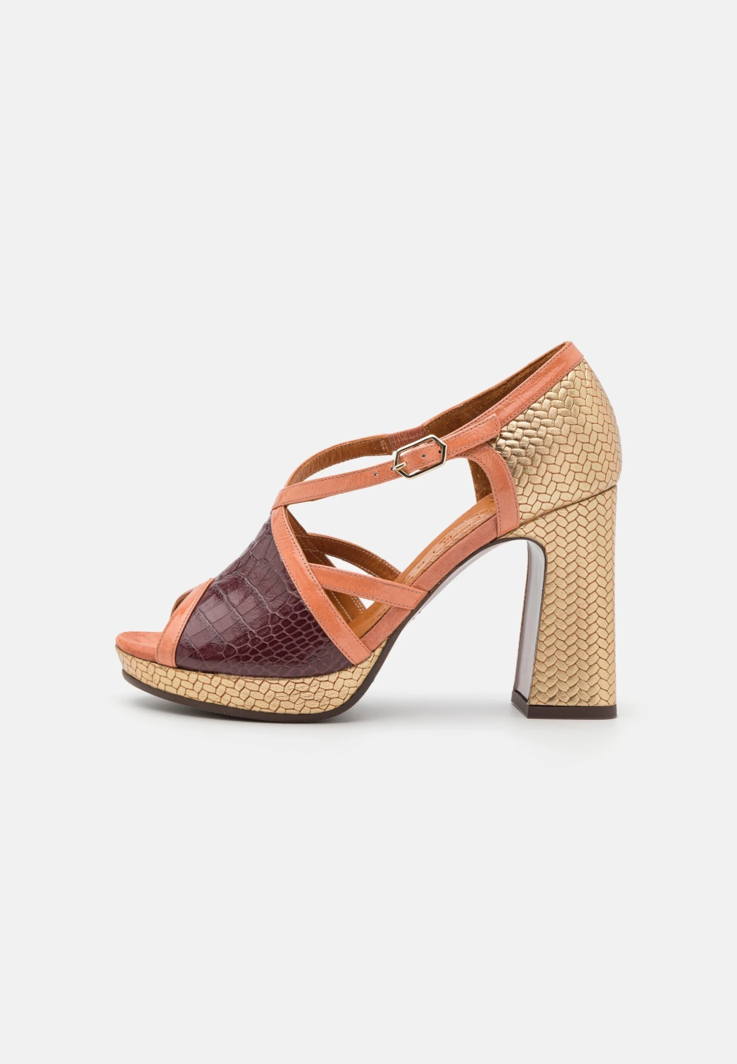 Chie Mihara Usho - Sandalias Con Plataforma - Castaño/Bronce/Peach/Argila 4 Chie Mihara Usho - Sandalias Con Plataforma - Castaño/Bronce/Peach/Argila - Imagen 2