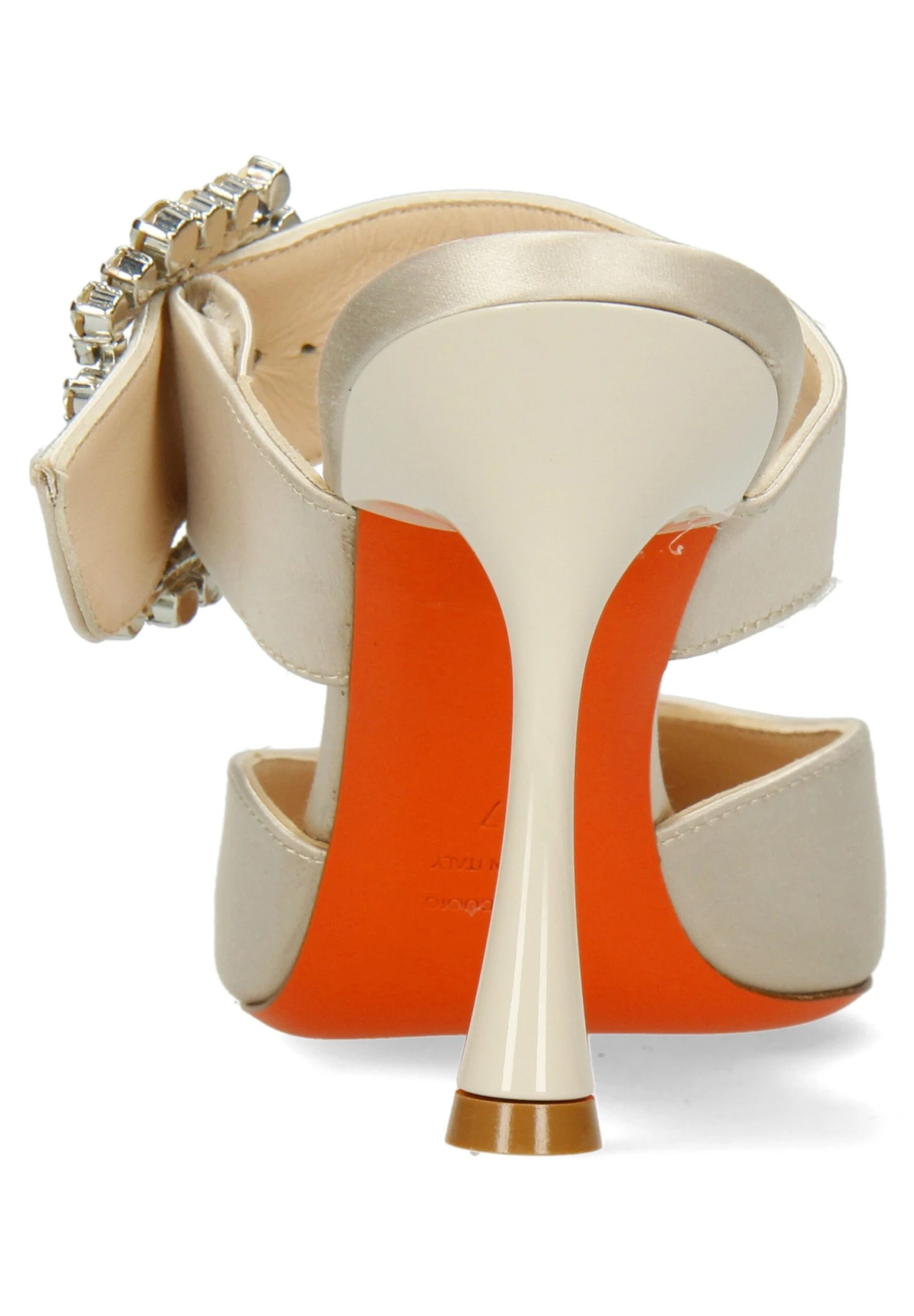 MELVIN & HAMILTON Alena 2 Raso Champagne - Tacones - Beige 6 MELVIN & HAMILTON Alena 2 Raso Champagne - Tacones - Beige - Imagen 4