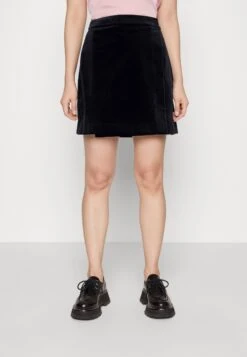 THEORY Wrap Mini - Minifalda - Black