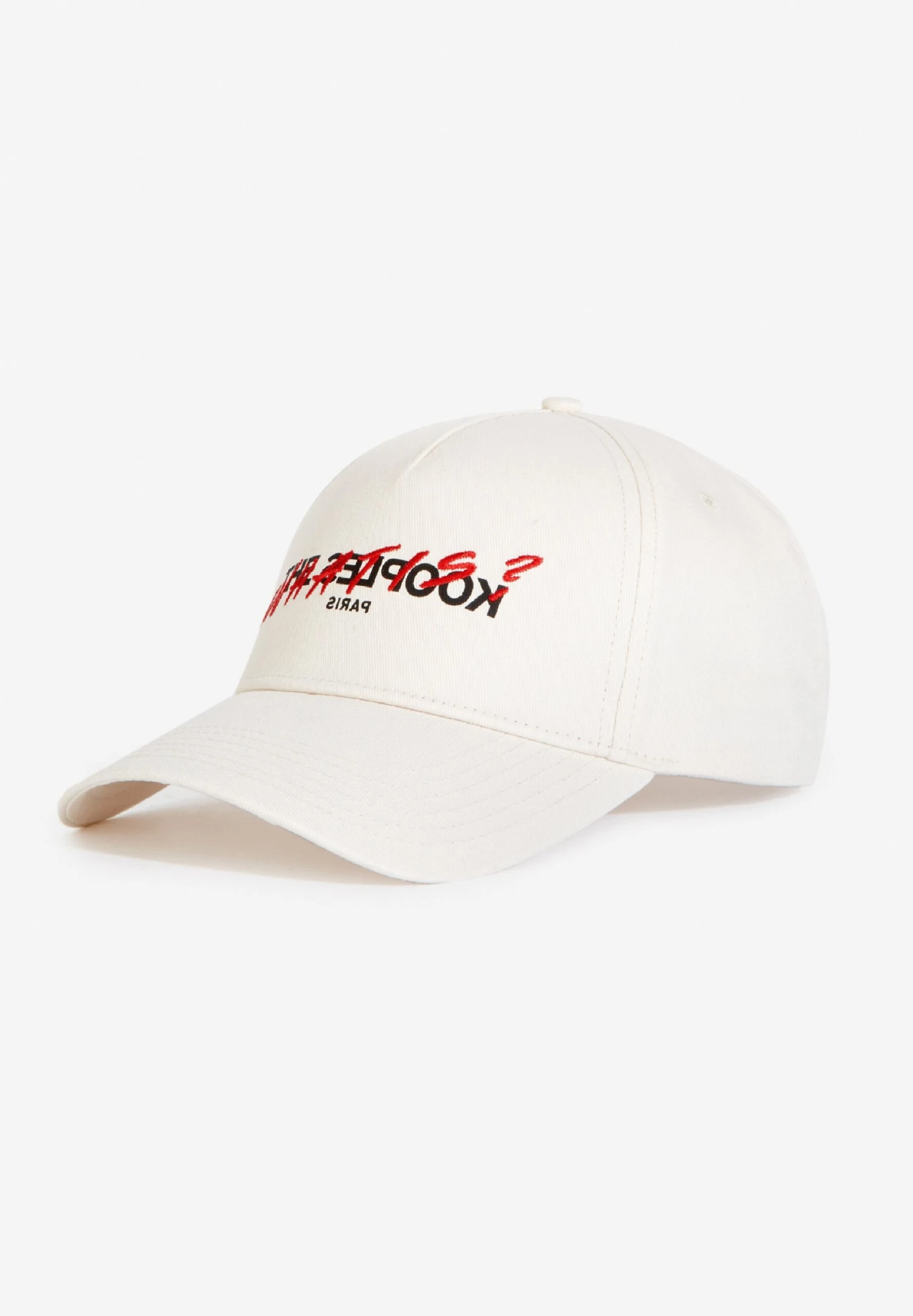 THE KOOPLES What Is En - Gorra - Ecru 5 THE KOOPLES What Is En - Gorra - Ecru - Imagen 3