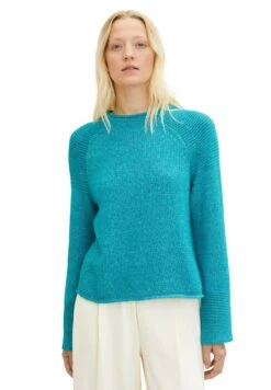 Tom Tailor Jersey De Punto - Teal Blue Melange -Tienda De Moda Femenina fbb909d51e2b4020b509c8c8fe763c3c